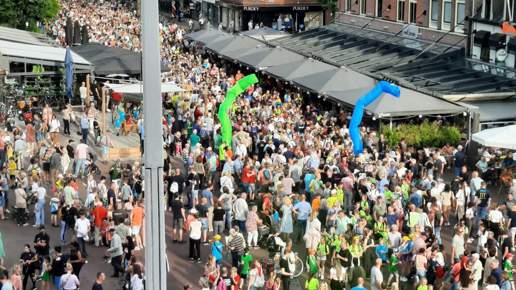 Avondvierdaagse, foto gebruikt moet toestemming Wandelunie Hengelo