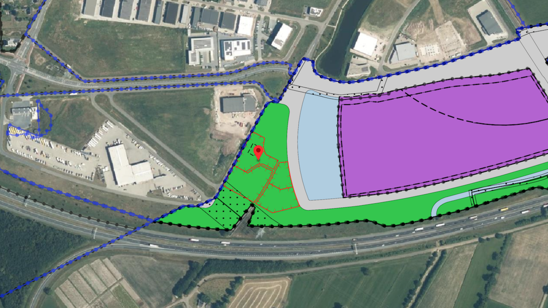 Screenshot ruimtelijkeplannen.nl - locatie Lemerij